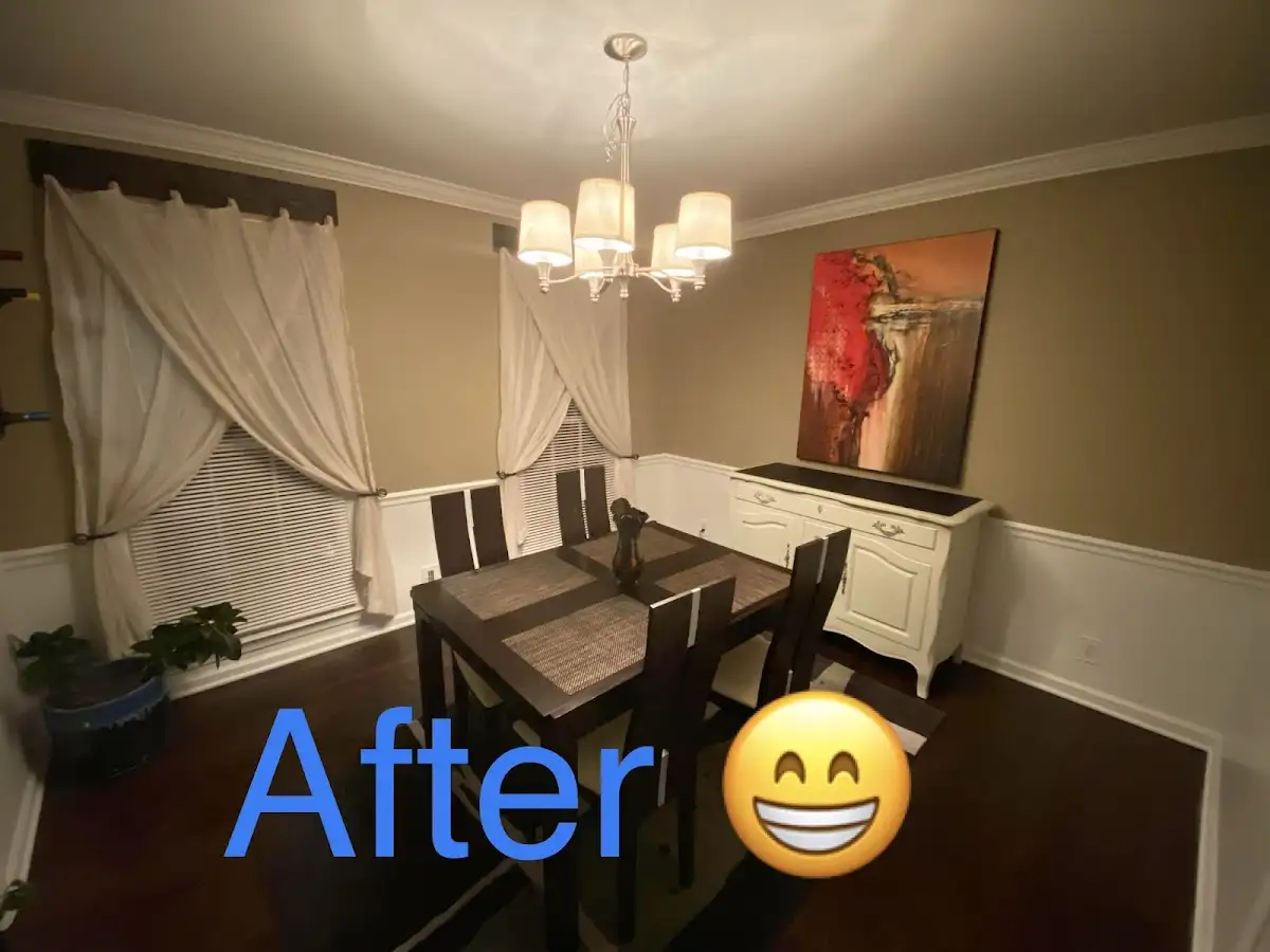 Professional dining room restoration after water damage in Sturgeon Bay