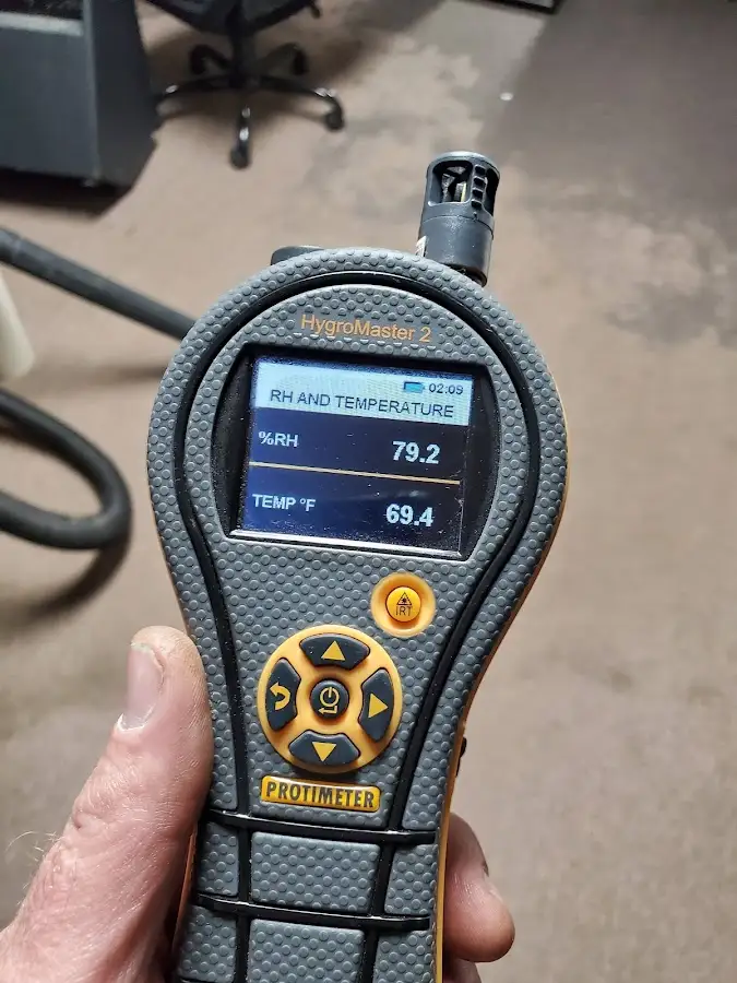 Moisture meter humidity assessment for Mold Remediation & Removal in Sturgeon Bay