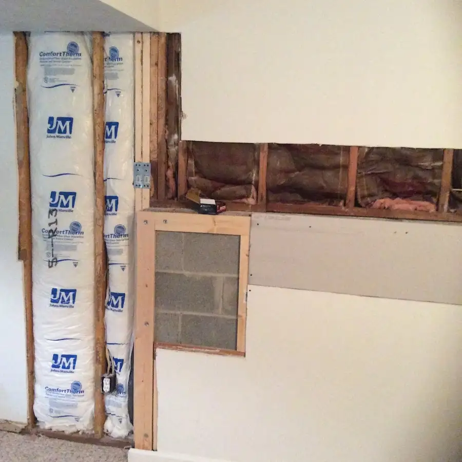Wall insulation replacement during Odor Removal & Deodorization in Sturgeon Bay